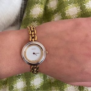 Gucci 11/12 11/12.2 1100-L 1200-L Watch SILVER Metal Bezel Lot (BEZEL ONLY)